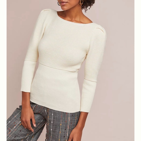 Mara Hoffman Sweaters - Mara Hoffman Helena Ribbed Sweater Size Medium